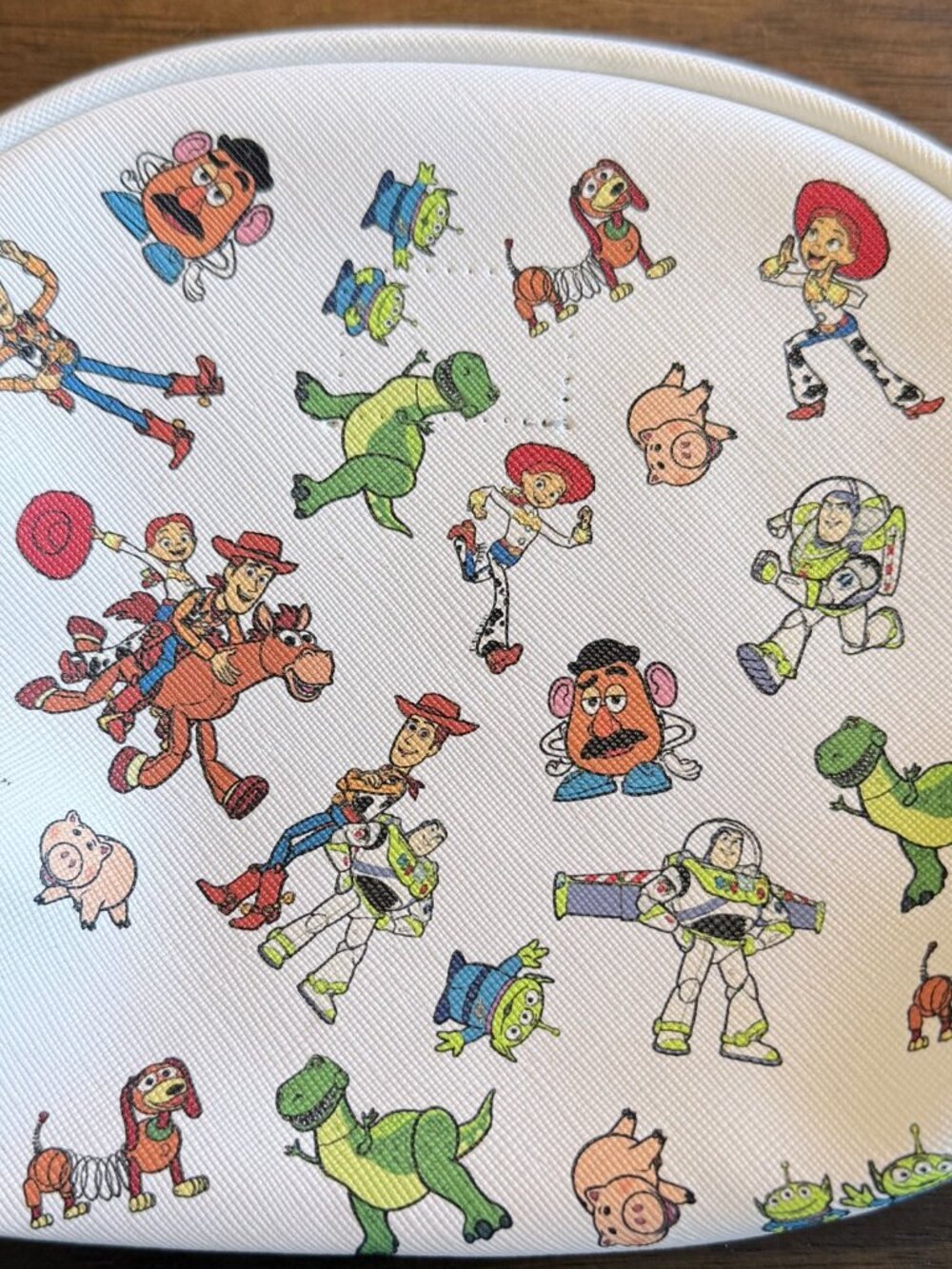 Toy Story Bag Disney Pouch Woody Jessie Buzz Lightyear Bag Vintage Rare - Picture 2 of 12